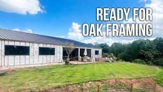 PREPARING FOR BRICK AND OAK - Garden finished before the house?!