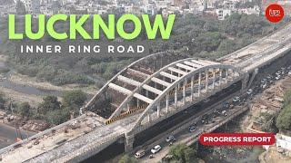 New Lucknow | Lucknow Mega Projects | Tedhi Pulia to Indira Nagar Flyover #theupindex #urbanmobility