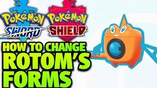 How to Change Rotom's Form in Pokémon Sword and Shield - How to Get Rotom Form Changes