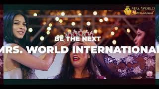 Mrs. World International - Beauty Pageant | Promo