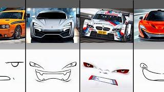 Comparison: Funny Car Face's | Part.1