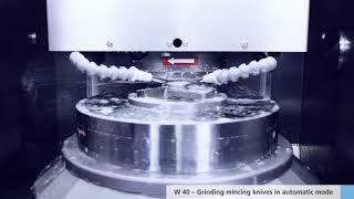 W 40 – Grinding mincing knives in automatic mode