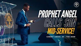  Prophet Uebert Angel calls first born son LIVE on Stage! 