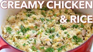 Dinner: Creamy Chicken and Rice (Plov) - Natasha's Kitchen