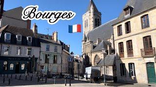 Bourges, France  Walking Tour, October 16, 2024 Europe City Walk 4K 60fps