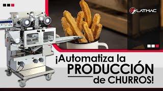 MÁQUINA AUTOMÁTICA PARA CHURROS | LOS MEJORES CHURROS HECHOS DE FORMA AUTOMÁTICA