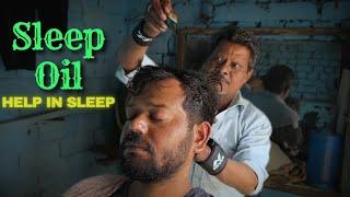 Best For Sleep | Painkiller Head massage for insomniac people for relaxing sleep - GREAT ASMR BARBER