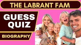 The LaBrant Fam Biography Guess Quiz || Everleigh Rose, Posie Rayne, Savannah LaBrant, Cole LaBrant