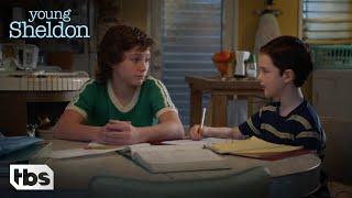 Young Sheldon: Sheldon Feels Like A Bad Tutor (Season 1 Episode 9 Clip) | TBS