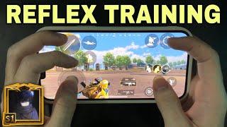 Improve Reflexes + Screen ShakeHandcam PUBG BGMI 5 Finger Faster Player | Daxua GAMEPLAY