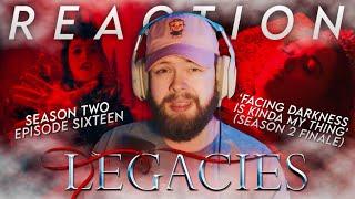 Legacies "FACING DARKNESS IS KINA MY THING" (SEASON 2 FINALE REACTION!!!)