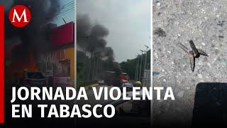 La violencia en Tabasco se debe a dos grupos criminales