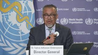 LIVE: Media briefing on global health issues with Dr Tedros