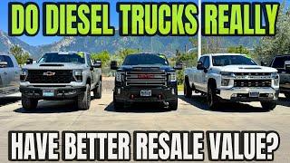 Are Diesel Trucks Losing Value A Lot Quicker Compared To Gas Trucks?