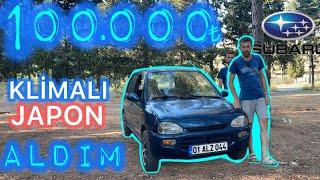 100.000 TL'ye KLİMALI JAPON ARABASI ALDIM. 660 CC MOTORLU SUBARU VİVİO