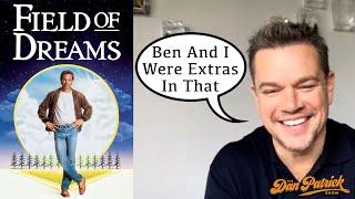 What Does Matt Damon Remember About Being An Extra In "Field Of Dreams"? | 07/27/21