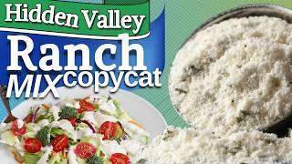 Homemade Hidden Valley Ranch Dressing Mix: Easy Copycat Recipe