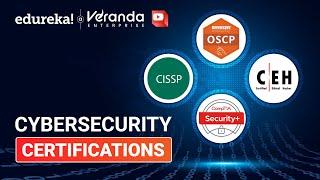 Top 5 Cybersecurity Certifications to Advance your Career | Cybersecurity Certifications | Edureka