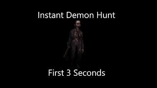 Demon Instant Hunt After Entering The House - Phasmophobia