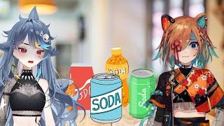 【OFF COLLAB】Trying nasty sodas with @ShikiMiyoshino !【PRISM Project Gen 7】