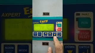 How to see motor rpm in amtec drive,axpert easy,#amtech ,#amtechnical