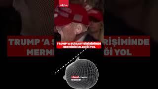 Trump’a suikast girişiminde merminin grafiksel rotası #shorts #trump #gündem #haber #keşfet