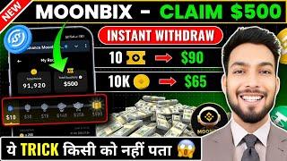 Binance Moonbix: Earn EASY $500 Airdrop NOW + INSTANT Withdraw  Simple Tasks, BIG Rewards!