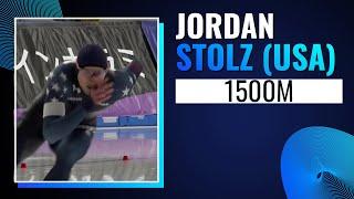 Jordan Stolz Breaks the Track Record in Style: Men 1500m | Hachinohe 2025 | #SpeedSkating