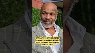 A Wonderful Lesson By MIKE TYSON. #shorts #miketyson #crazzylearning