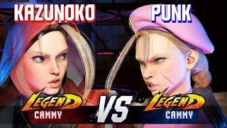 SF6 ▰ KAZUNOKO (Cammy) vs PUNK (Cammy) ▰ High Level Gameplay