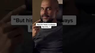 Pep Guardiola talking about Leo Messi