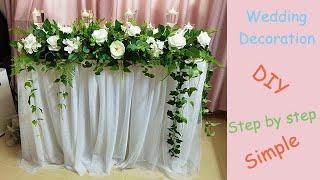 Floral Runner / Floral Garland / Table Decoration