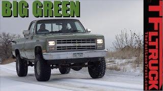 We Bought a 1985 Chevy K10 and It's Big, Green & Bad Ass - Big Green Ep.1