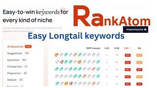 Rankatom Review | The Game-Changing Keyword Research Tool of 2023 | Lifetime deal