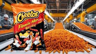 HOW Cheese CHEETOS are MADE in FACTORIES 