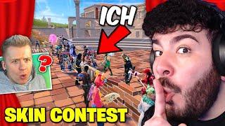 Ich gehe UNDERCOVER in ZYZTM's SKIN CONTEST und es ESKALIERT KOMPLETT ... Fortnite