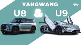 Chinese Luxury Cars That FLOAT & JUMP?! Meet the Yangwang U8 & U9!"