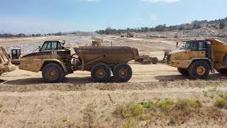 Different Types of Caterpillar Equipment and Heavy Machinery Montage