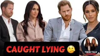 TWiN TALK: We catch Harry & Meghan in their biggest lie yet! *PROOF*