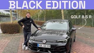 VW Golf R 8.5 Black Edition: Der letzte mit dem alten Lenkrad...ein Problem? - Autophorie