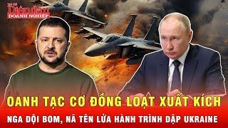 Oanh tạc cơ đồng loạt xuất kích, Nga dội bom, nã tên lửa hành trình vùi dập Ukraine | Tin tức 24h