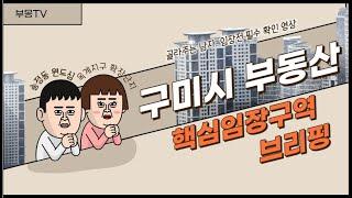 부몽 임장)구미시 부동산 전망 핵심 투자처 임장 구역 분석. 마이 구미