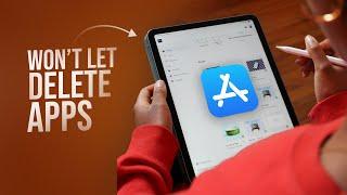 Why Won’t It Let Me Delete Apps on my iPad (explained)