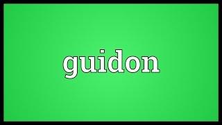 Guidon Meaning