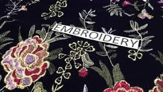 Bareeze Velvet Embroidery Shawl 5000 micro velvet Thread work Embroidery 2 side border embroided