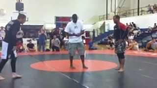 Hector Lombard breaks leg in half at FXgrappling tournament 2010