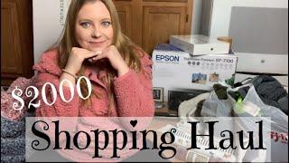 $2000 Shopping Spree Haul | Connor Krystyn