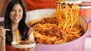 The LAST Spaghetti & Meat Sauce Recipe You’ll Ever Need (in 30 Mins!)