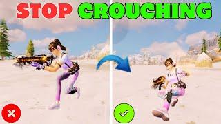 How To Stop Crouching in Codm! (Fast Movement) | codm br settings | codm br | call of duty mobile