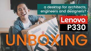 Lenovo Thinkstation P330 Unboxing. Workstation for Architects, Engineers and Designers?